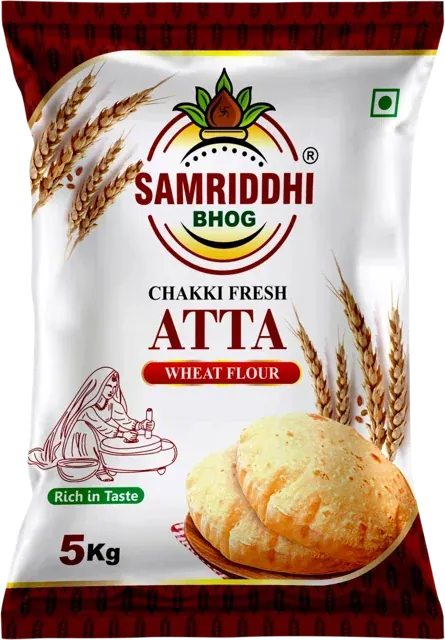 Samriddhi Bhog Chakki Atta pack